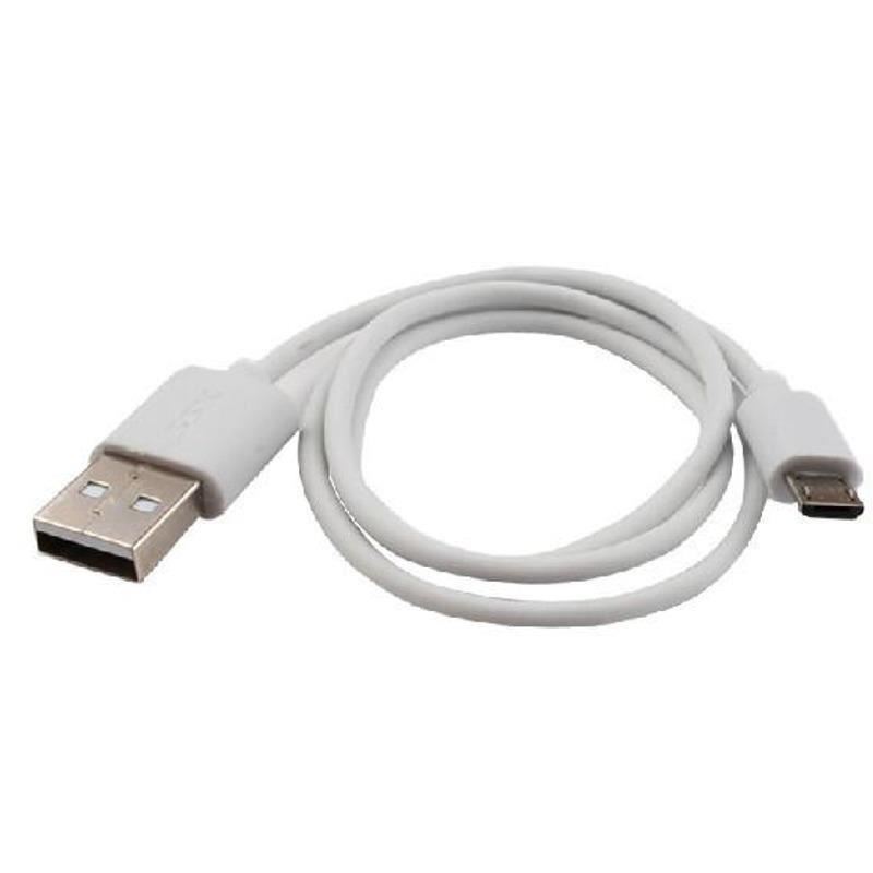 Cablu USB 2.0 A tata – USB Micro USB B tata alb 60cm dublu ecranat SSK UC-H306