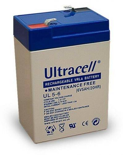 Acumulator plumb acid Ultracell 6V 5Ah UL 5-6