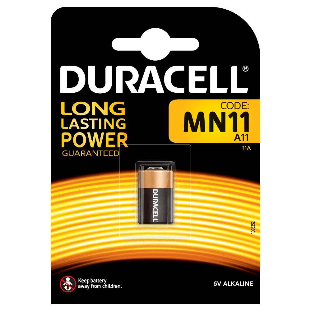 Baterie alcalina DURACELL MN11 6V 11A A11 10x16mm