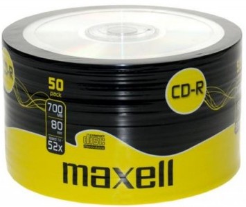 CD-R printabil 700MB 52x Maxell 1buc