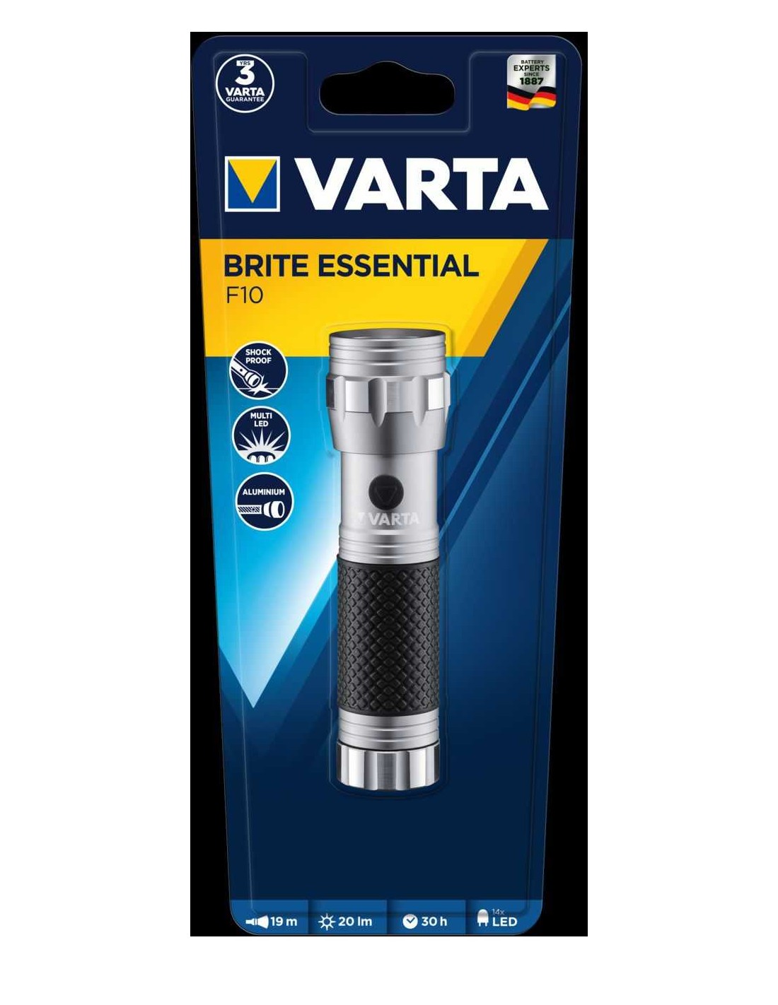 Lanterna LED Varta Brite Essential F10