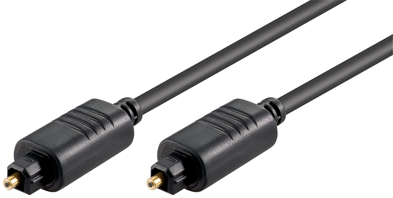 Cablu optic 1.5m TOSLINK - TOSLINK diametru 5mm Goobay