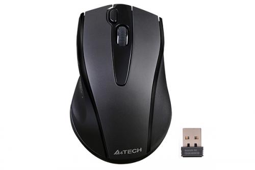 Mouse wireless A4Tech G9-500FS 1000DPI USB V-Track silent click negru