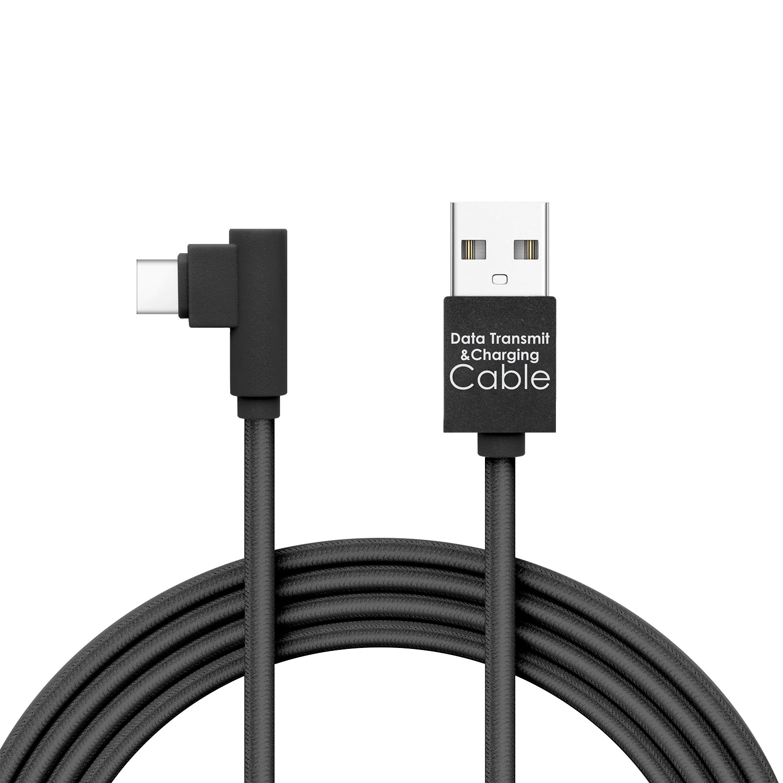 Cablu de date USB – USB Type C Gamer executie 90 negru 2m 2A Delight