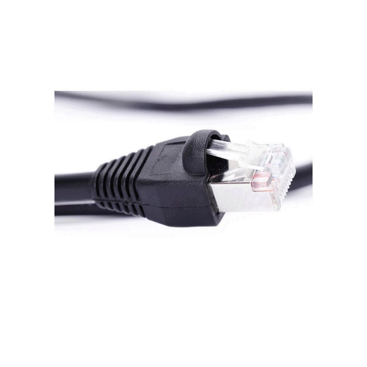 Cablu retea Inter-Tech CAT5 UTP 10m negru IT-LC10000BK