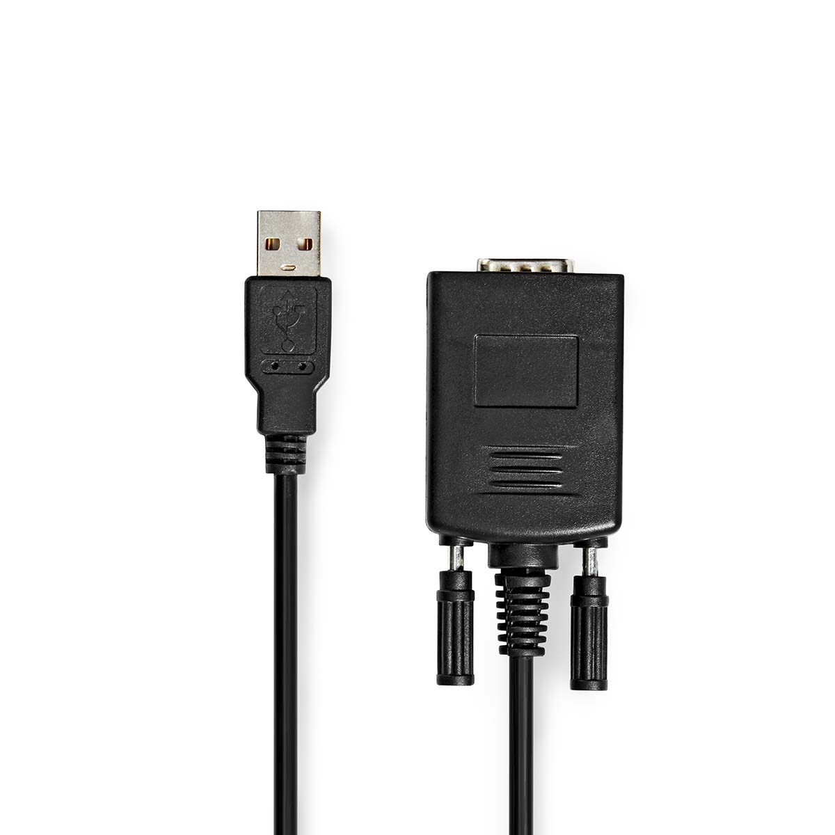 Cablu convertor USB 2.0 A tata – RS232 tata 0.9m inclusiv Windows 10 NEDIS