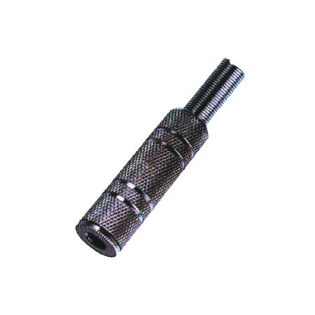 Mufa Jack 3.5 mm mama stereo metal pe cablu