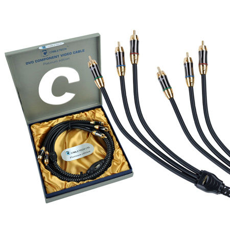 Cablu 3x RCA 1.8m Platinum Edition Cabletech