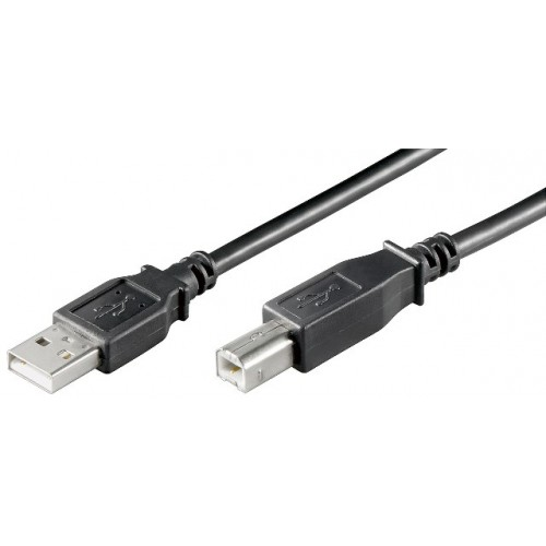 Cablu USB imprimanta 1.8m cupru Goobay
