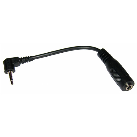 Cablu adaptor Jack 2.5 mm 90 grade la 3.5 mm mama pe fir 5cm