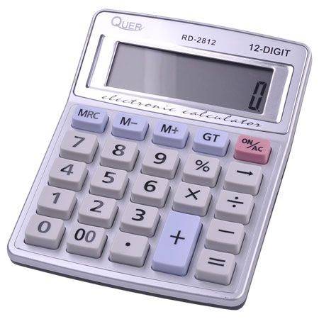 Calculator 12 DIGITS RD-2812 Quer