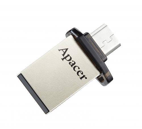Memorie flash OTG /USB 2.0 16GB Apacer negru