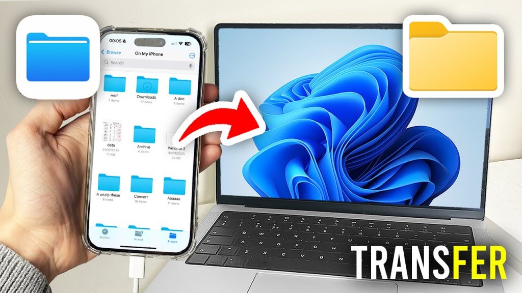 Cum sa descarci fisiere de pe iPhone pe Mac