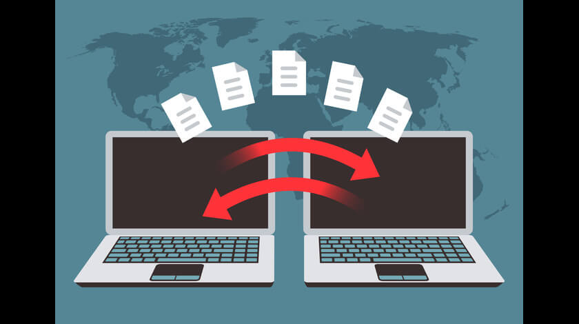 Cum transfer fisiere de pe un PC pe laptop windows