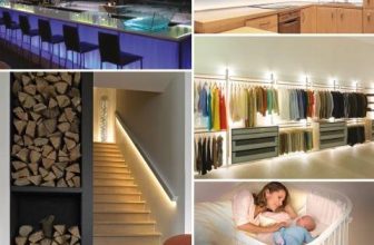 Banda LED cu senzor de miscare cu baterie