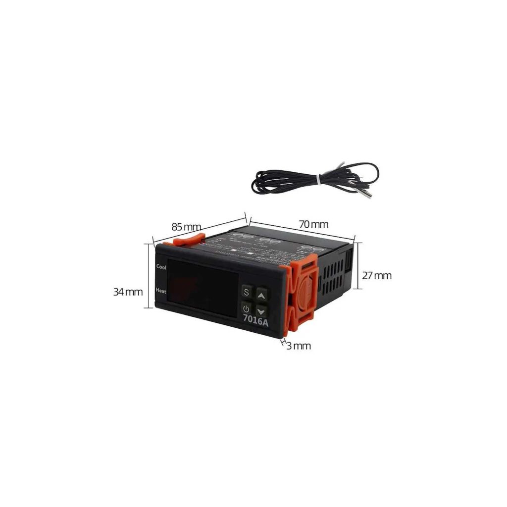 Termostat digital 230V 30A control precis
